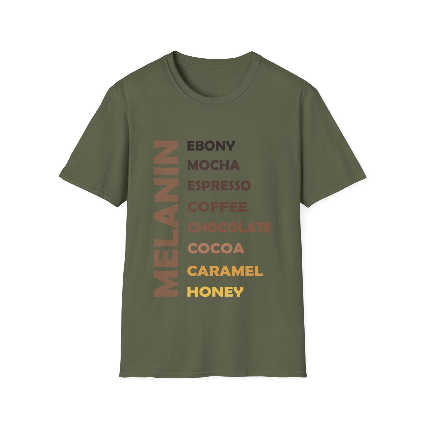 Melanin Shades Gradient T-Shirt - Regular Fit