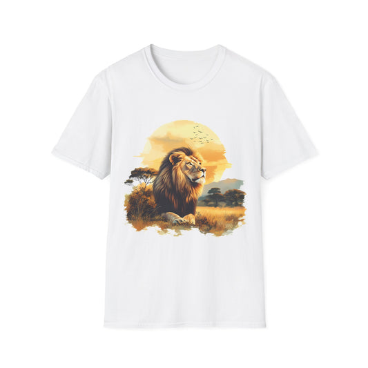 Watercolor Lion T-Shirt - Regular Fit